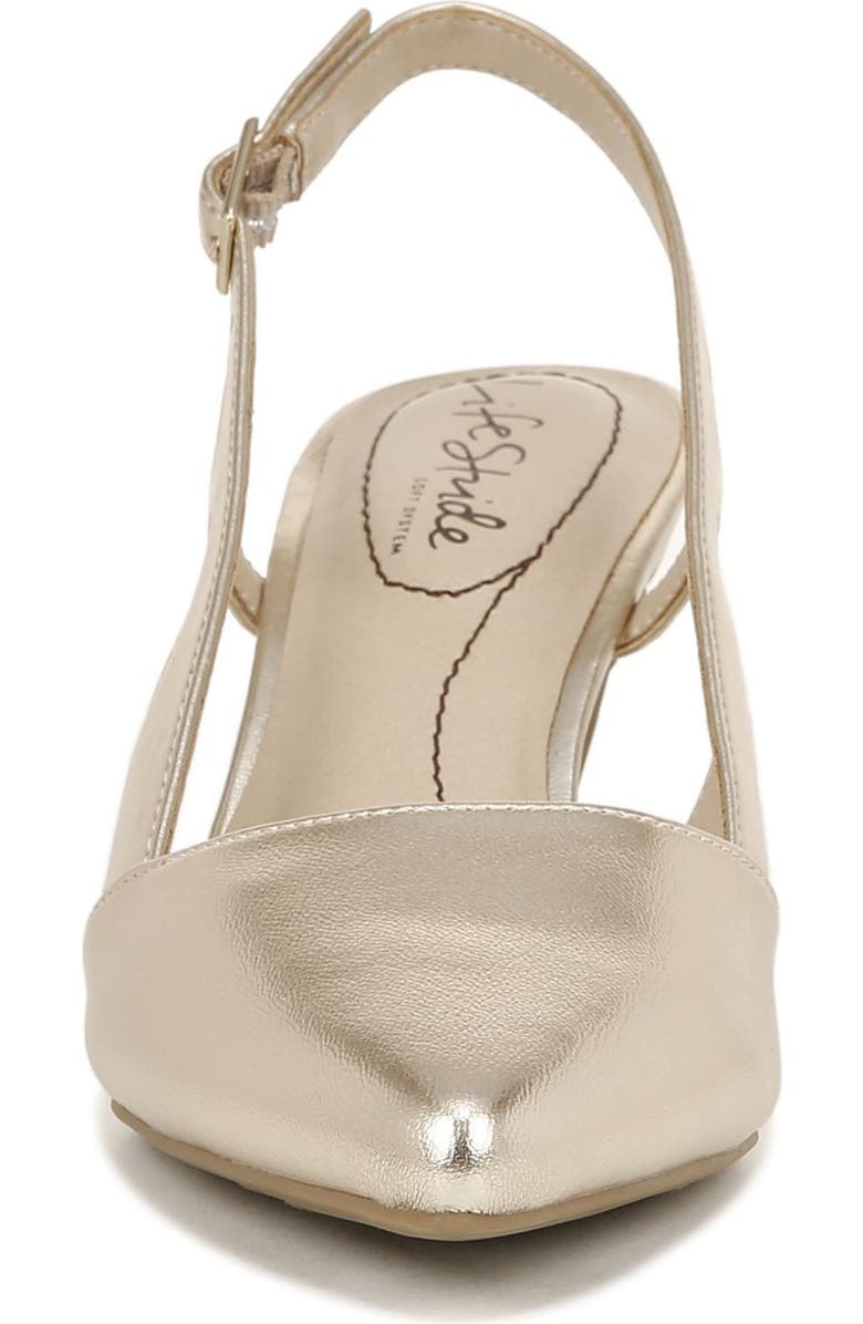 LifeStride Social Slingback Pointed Toe Pump, Alternate, color,