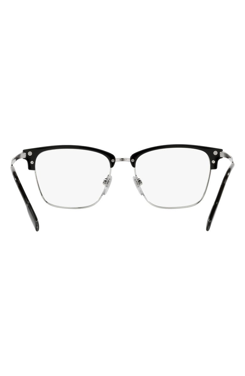 Burberry Pearce 53mm Square Optical Glasses, Alternate, color, 