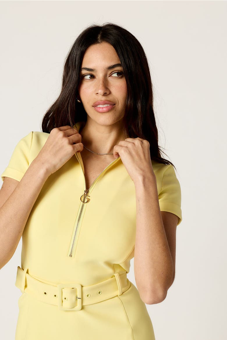 The Goldie Dress, Alternate, color, yellow