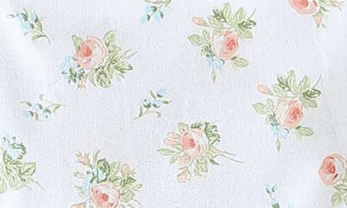 Laura Ashley Quartet Quilt & Sham 3-piece Set In Apricot/white