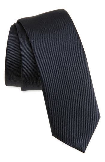 Hugo Boss Boss Silk Blend Tie In Blue