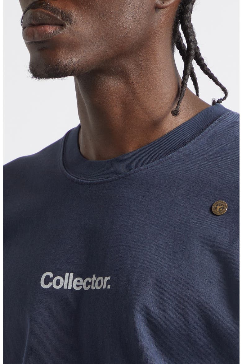 x Birkenstock The Collector Classic Graphic T-Shirt, Alternate, color, OVERDYED NAVY