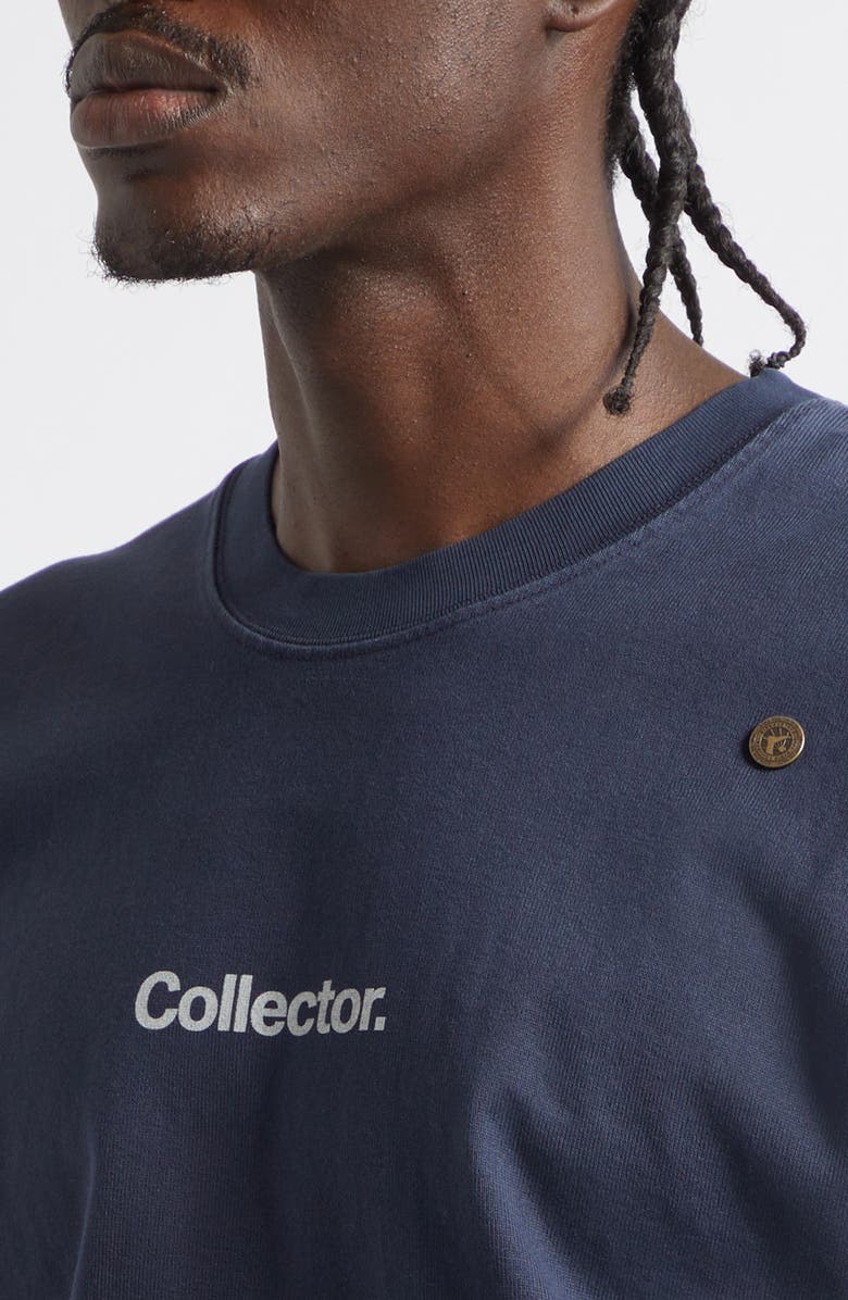 SONG FOR THE MUTE x Birkenstock The Collector Classic Graphic T-Shirt, Alternate, color, Overdyed Navy