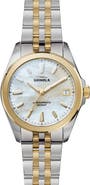 Shinola Circadian Monster Mother-of-Pearl Automatic Bracelet Watch, 36mm