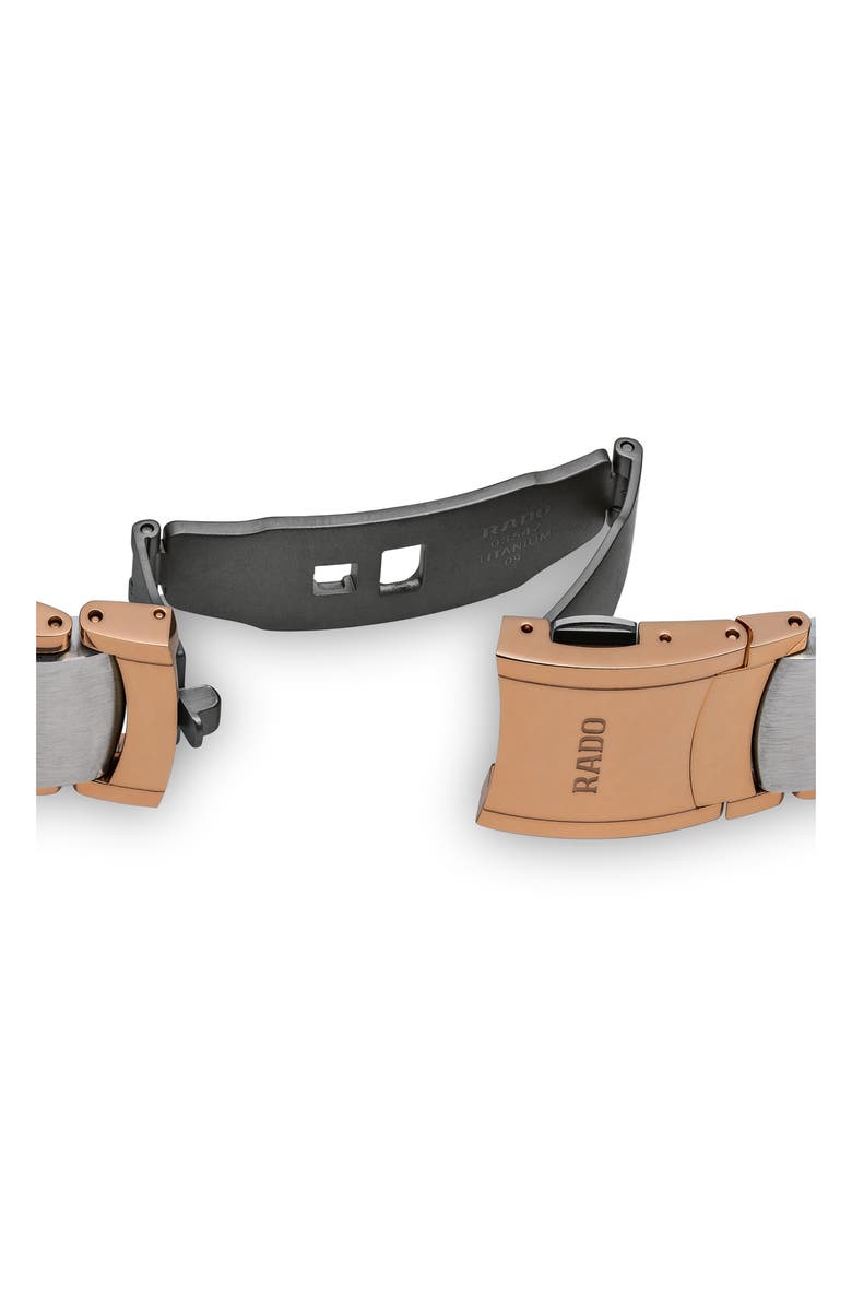 RADO Centrix Bracelet Watch, 38mm, Alternate, color, 