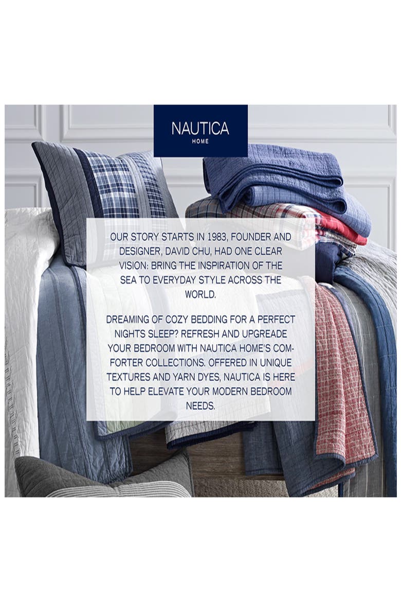 Swale Cotton Standard Sham, Alternate, color, NAVY