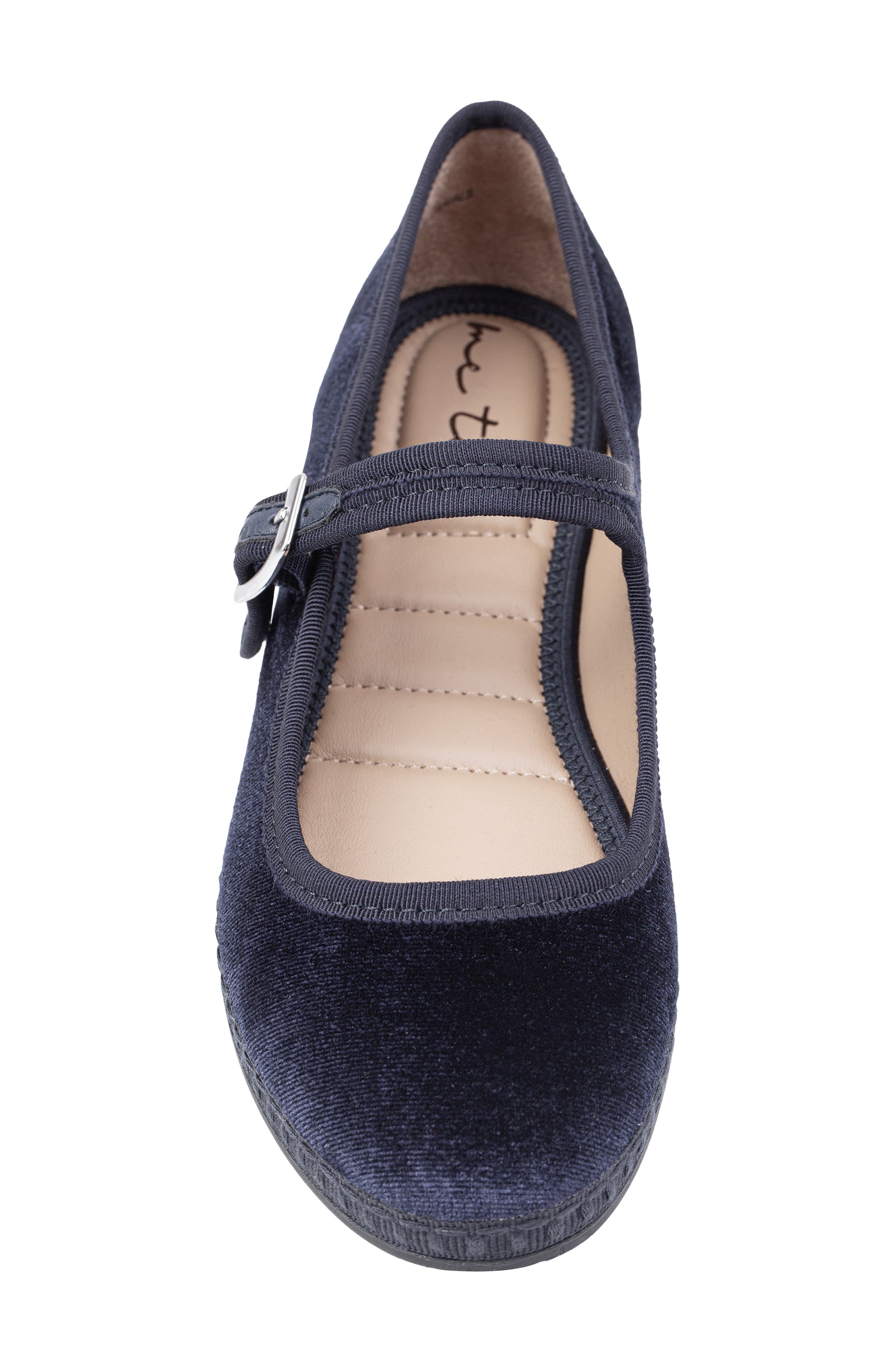 Me Too Gamma Ballet Flat, Alternate, color, Blue
