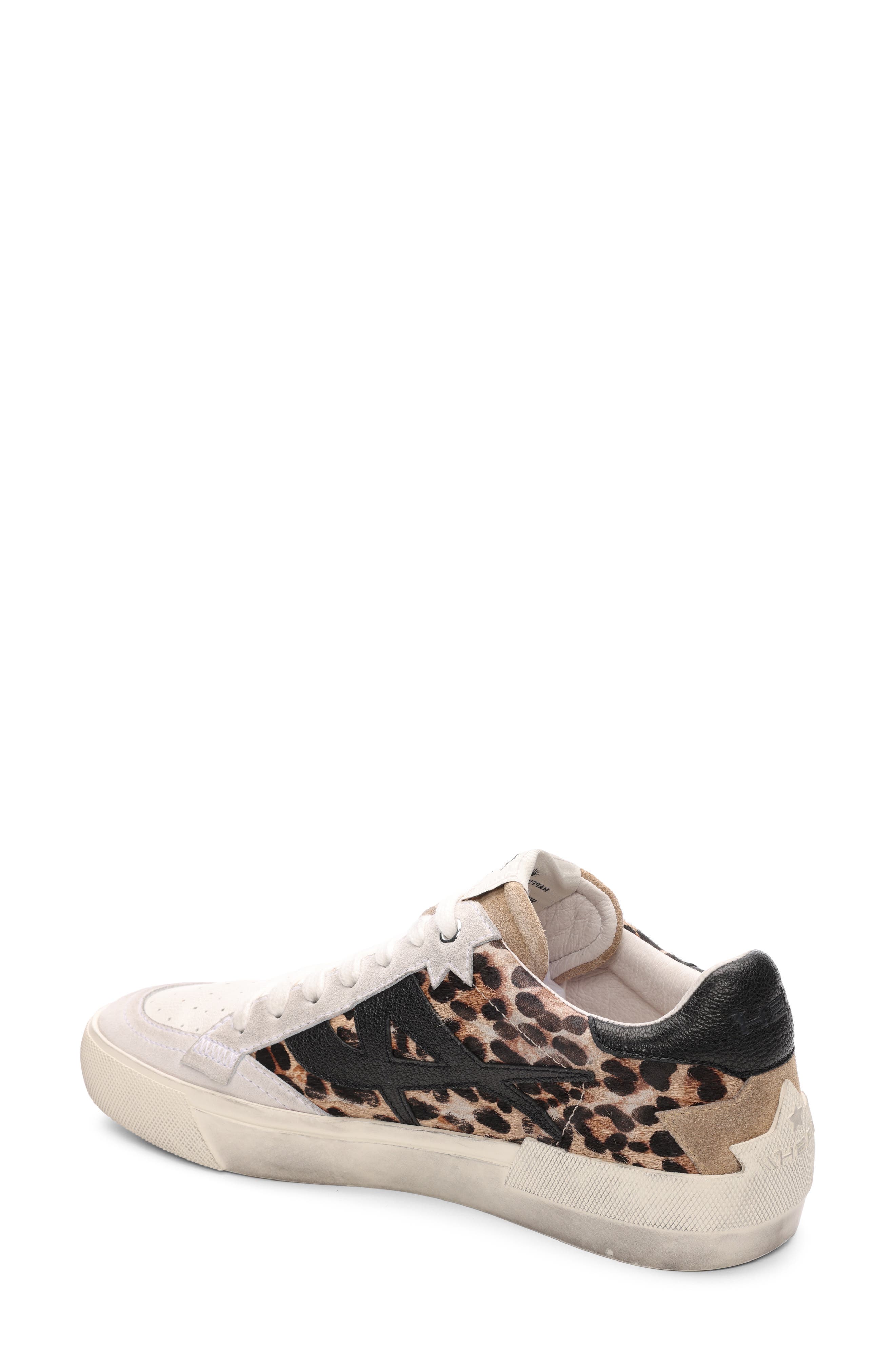 Ash Moonlight Genuine Calf Hair Sneaker, Alternate, color, 