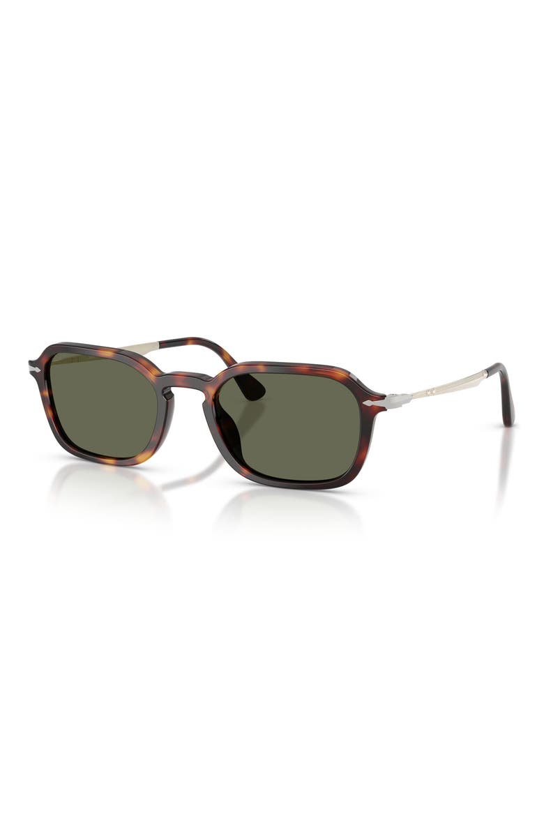 54mm Polarized Phantos Sunglasses, Alternate, color, HAVANA / POLAR GREEN
