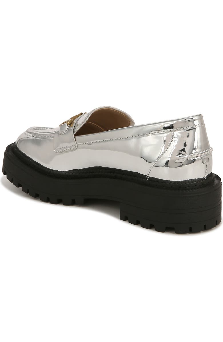 Sam Edelman Kids' Laurs Platform Bit Loafer, Alternate, color, Soft Silver