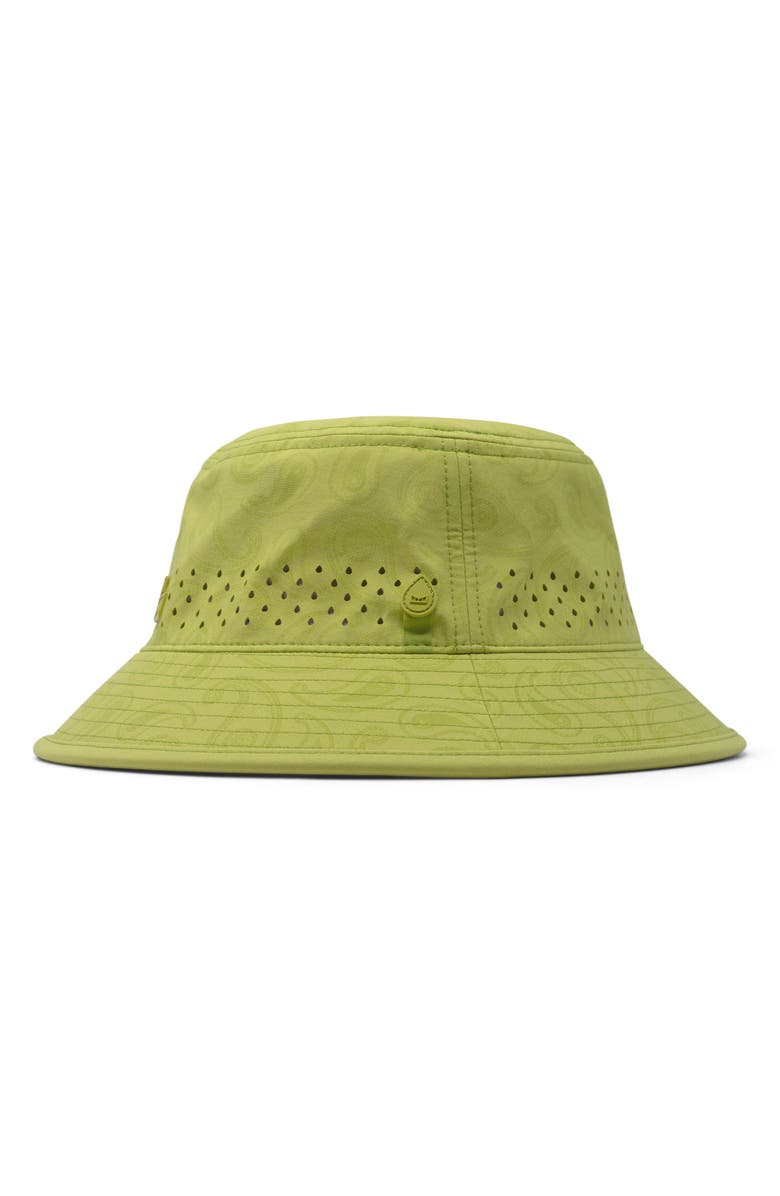 Melin Caddy Links Hydro Performance Bucket Hat, Alternate, color, Neon Yellow