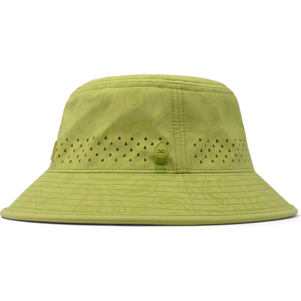Melin Caddy Links Hydro Bucket Hat In Neon Yellow
