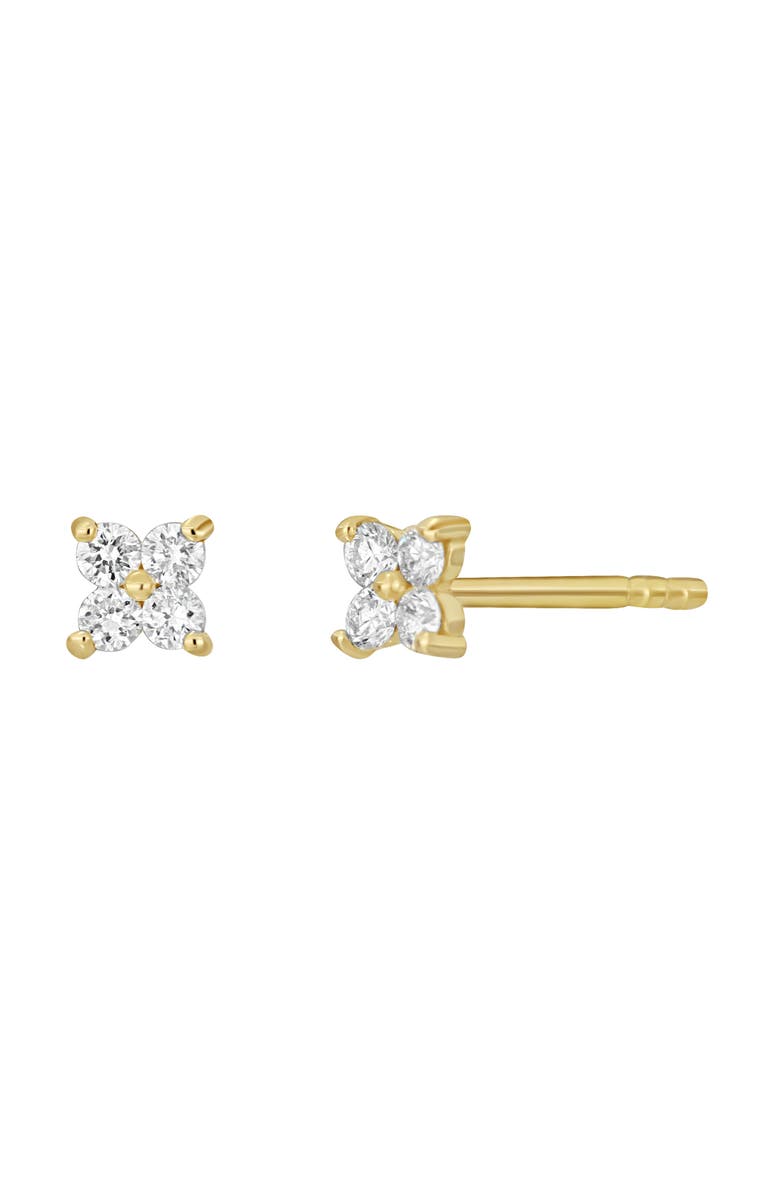 Bony Levy Icon 18K Yellow Gold Diamond Cluster Stud Earrings, Main, color, Gold