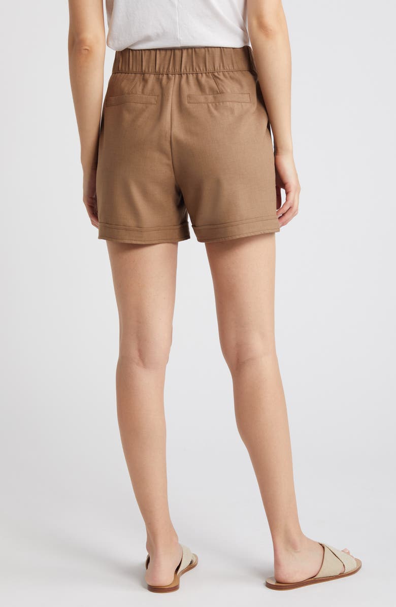 Wit & Wisdom Skyrise Patch Pocket Shorts, Alternate, color, 