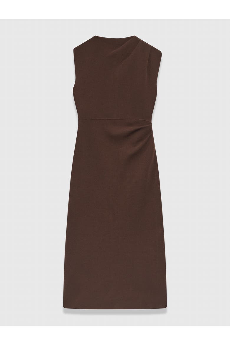 Genova Knit Dress, Alternate, color, Brown
