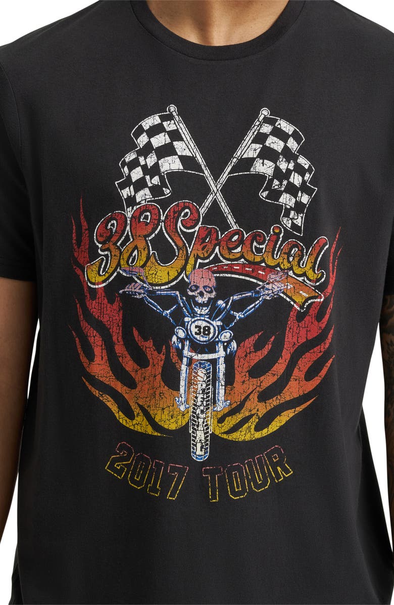 Wrangler Cotton Graphic T-Shirt, Alternate, color, Jet Black