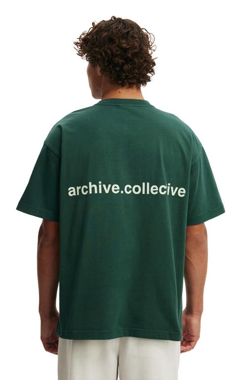 Cotton On Box Fit Text T-shirt In Multi