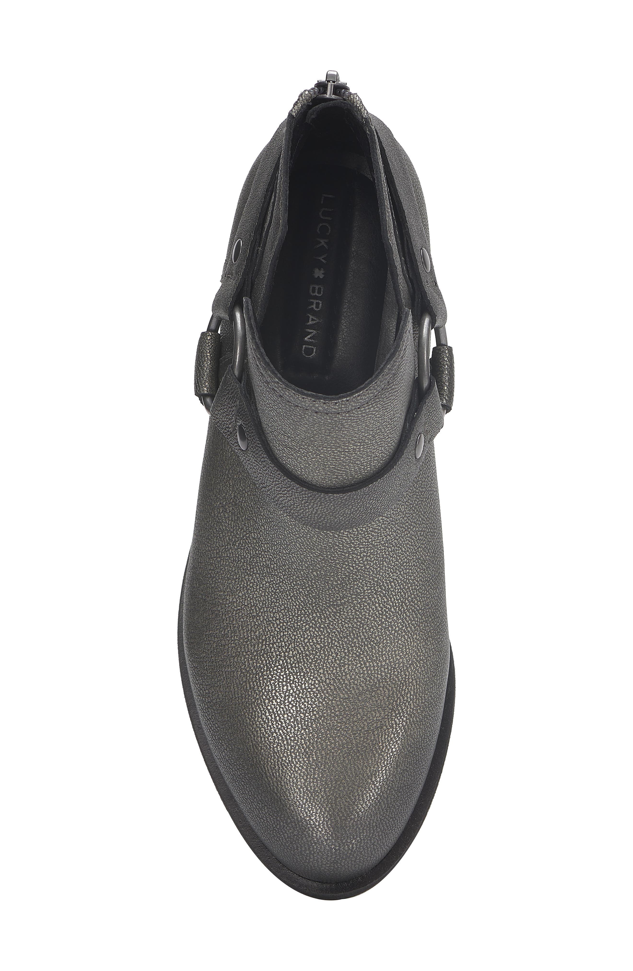 Lucky Brand Boltin Bootie, Alternate, color, Pewter Rock Leather