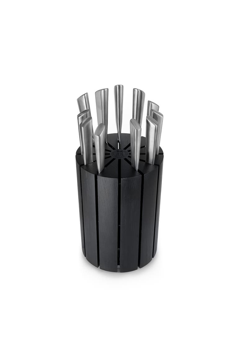 Giotto Knife Block, Alternate, color, Black
