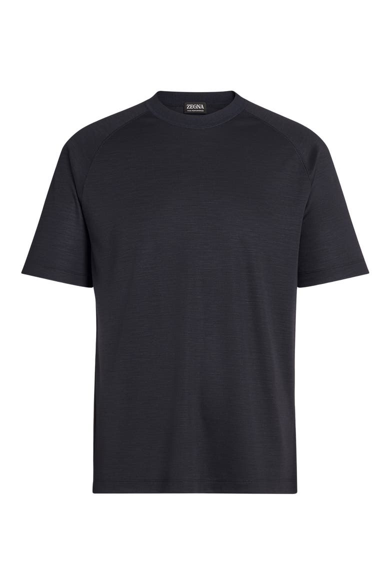High Performance™ Wool Top, Alternate, color, NAVY