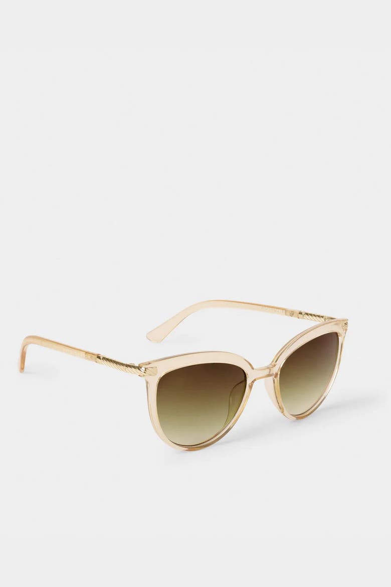 Ravello Sunglasses in Nude Transparent, Alternate, color, Nude