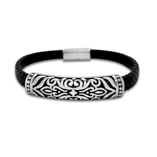 Anna Zuckerman Celtic Cuff In Black