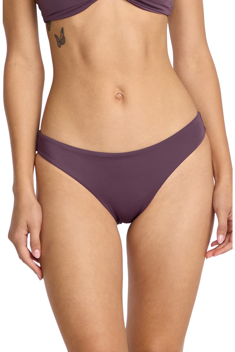 Simply Seamless Hipster Bikini Bottoms, Main, color, PURPLE PASSION