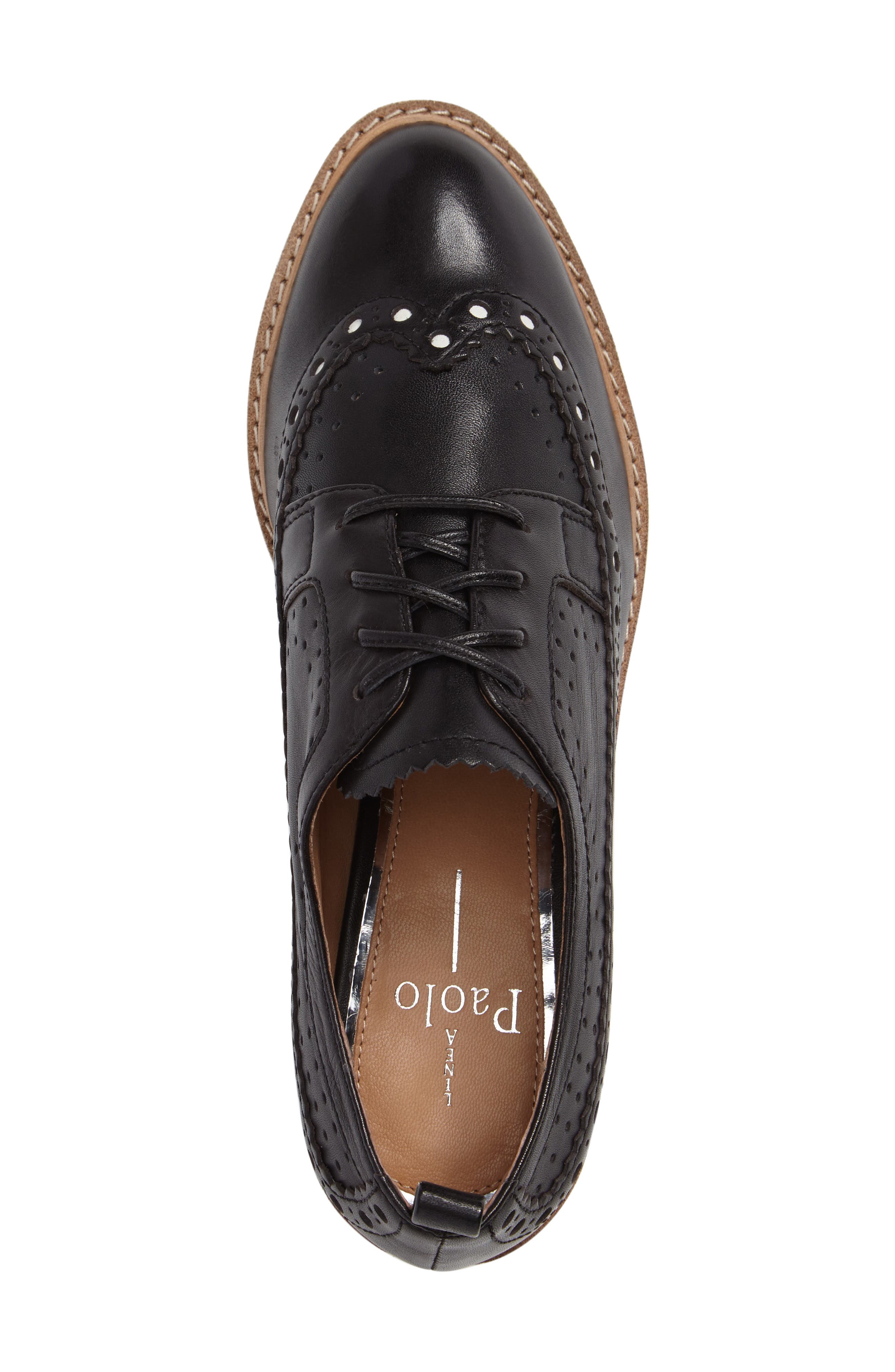 Linea Paolo Malti Platform Wedge Oxford, Alternate, color, 