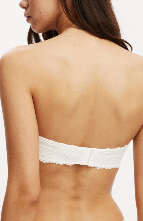 COTTON ON BODY EVERYDAY LACE STRAPLESS PUSH UP 2 BRA