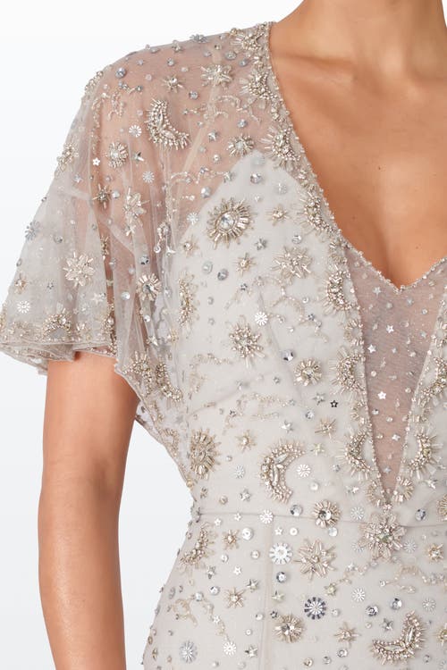 Jenny Packham Luna Maxi Dress In White