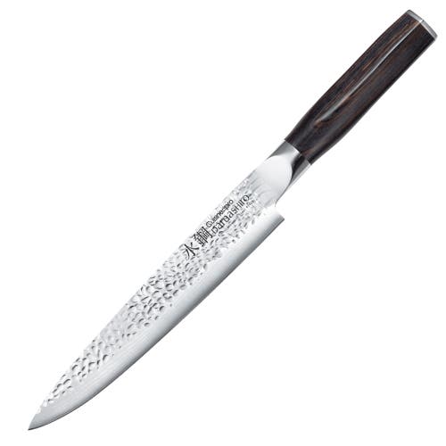 Cuisine::pro Damashiro 8" Emperor Carving Knife In Black