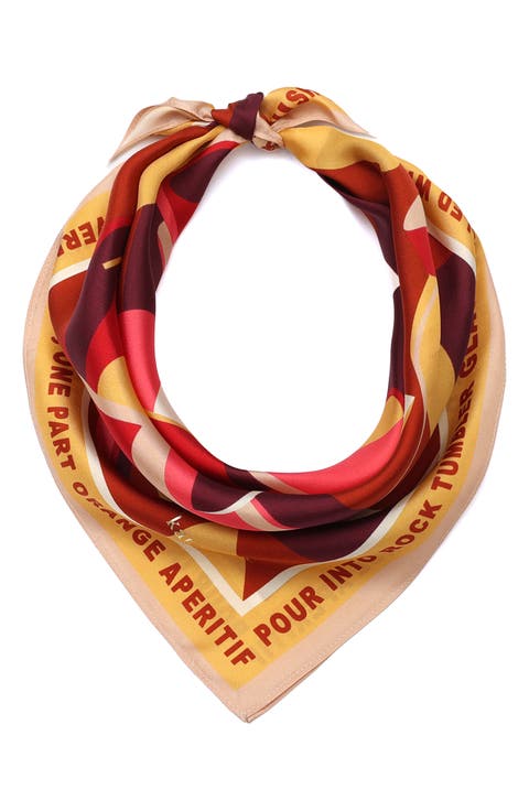 italian bitter silk bandana