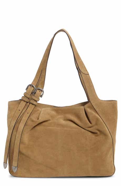 Heather Suede Tote Bag