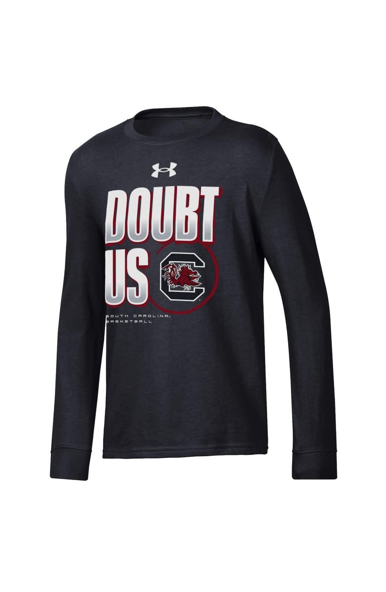 Under Armour Youth Under Armour  Black South Carolina Gamecocks March Madness Unity Long Sleeve T-Shirt, Alternate, color, 