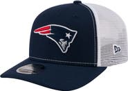 New Era Men's New Era Navy New England Patriots 9SEVENTY Trucker Adjustable Hat