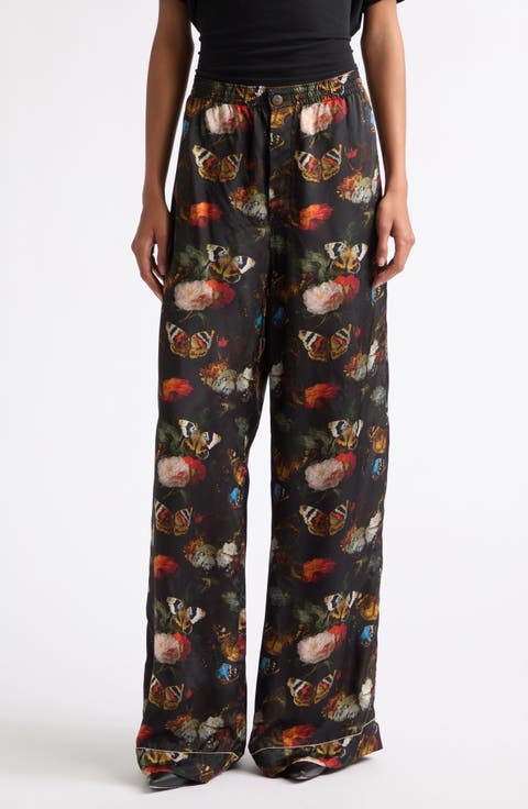 Darcy High Waist Flare Pajama Pants