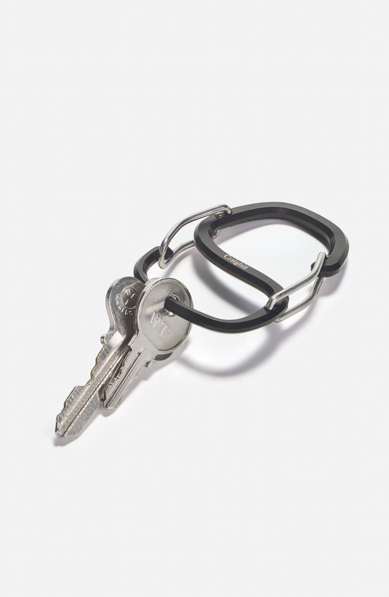 CRAIGHILL Coachwhip Carabiner, Alternate, color, Vapor Black