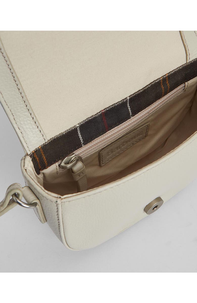 Barbour Laire Leather Saddle Bag, Alternate, color, Light Sand