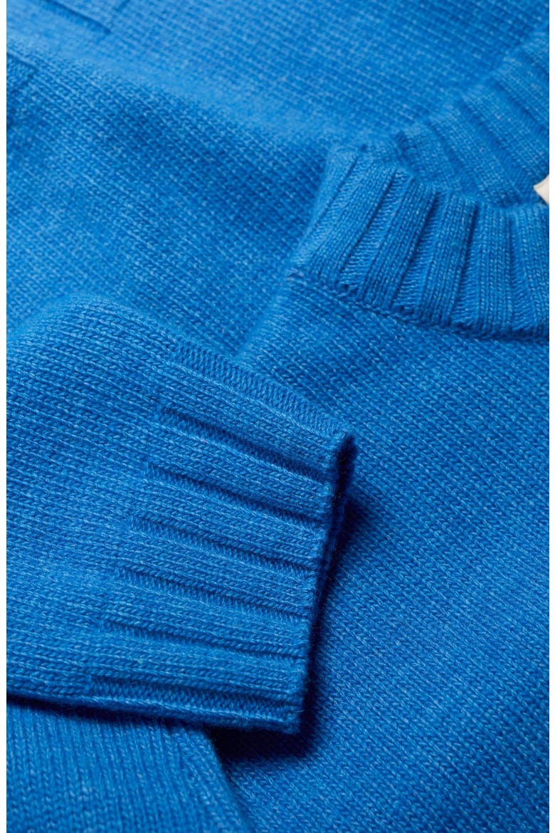 Evening Bay Merino Wool Blend Crewneck Sweater, Alternate, color, KNIT MELANGE JETTY