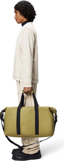 Novel Water Resistant Recycled Polyester Carry-On Duffle Bag