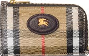 Burberry Highlands Zip Card Case