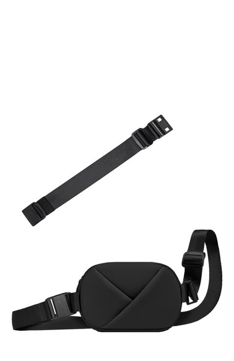 Origami Sling Belt Bag With Extender Strap