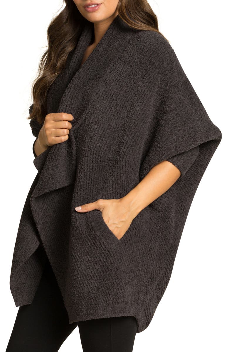 Barefoot Dreams<sup>®</sup> CozyChic<sup>™</sup> Chevron Rib Cardigan, Alternate, color,