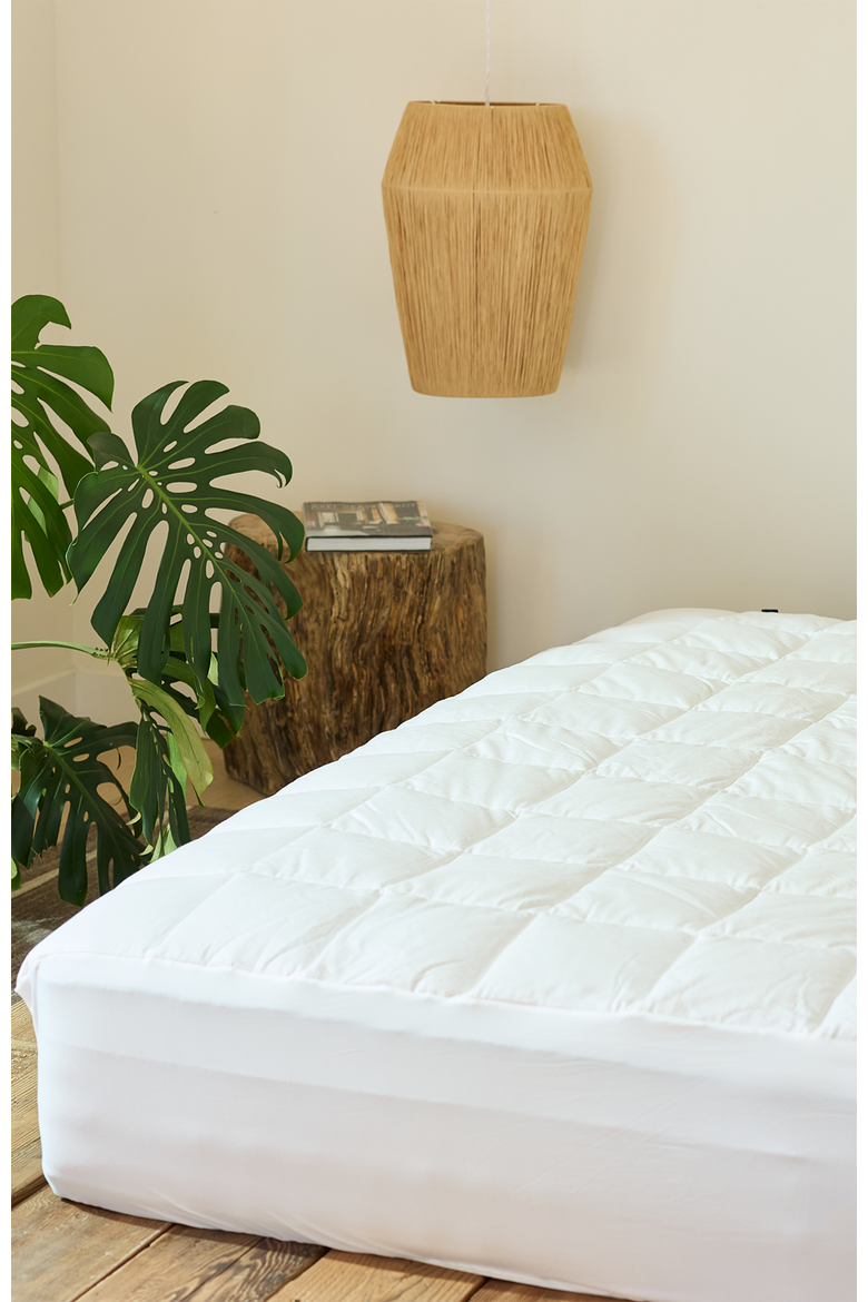 Performance Mattress Pad, Alternate, color, White