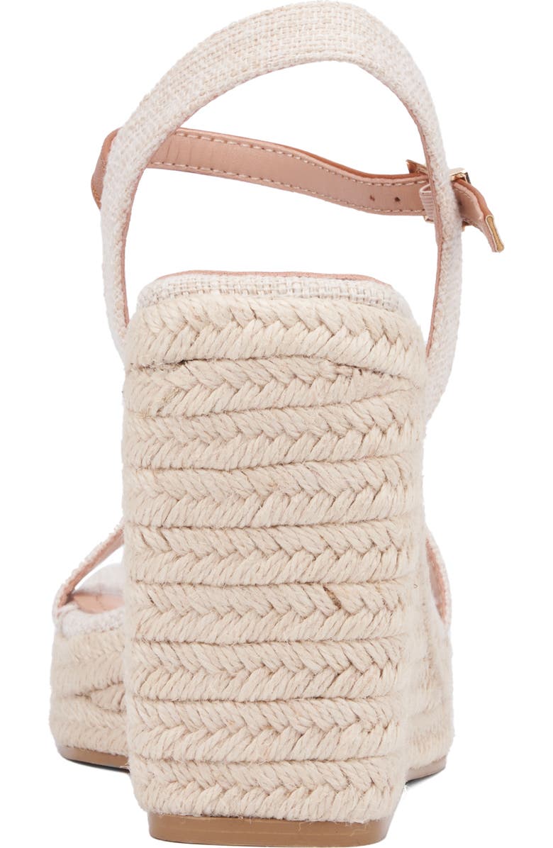 NEW YORK AND COMPANY Unita Espadrille Platform Wedge Sandal, Alternate, color,