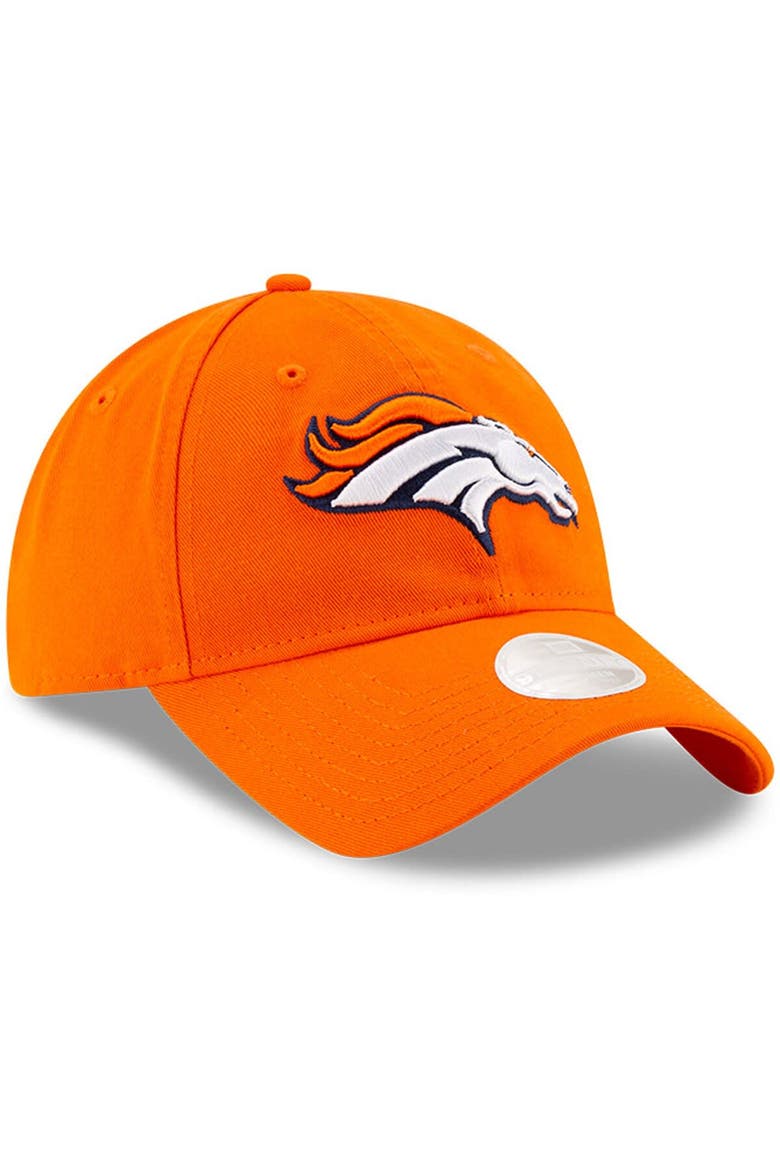 Women's New Era Orange Denver Broncos Core Classic Primary 9TWENTY Adjustable Hat, Alternate, color, Orange