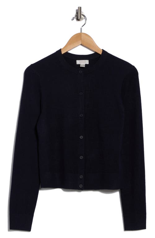 Nordstrom Rack Crewneck Cardigan In Gold