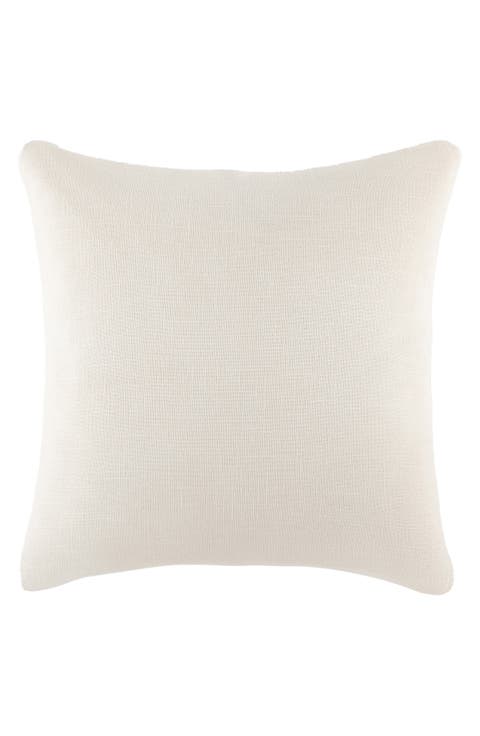 Stone Washed Cotton Throw Pillow