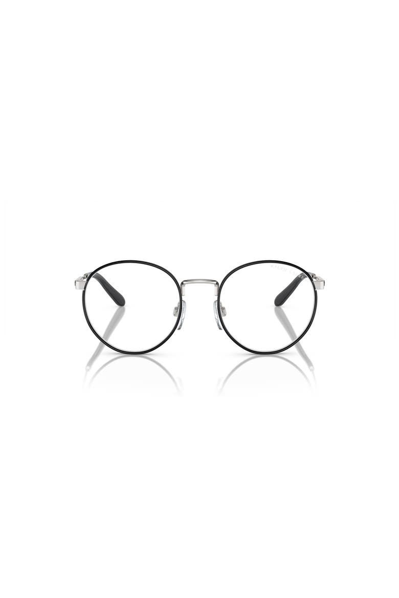 50mm Round optical glasses, Alternate, color, Black