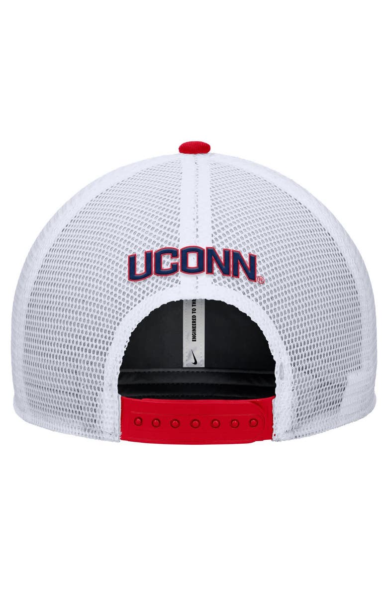 Nike Men's Nike Navy UConn Huskies Back-to-Back Champs Rise Adjustable Trucker Hat, Alternate, color, Navy